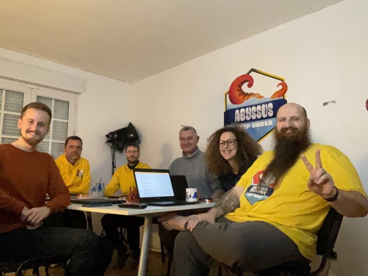 L'équipe de la GameJam au complet